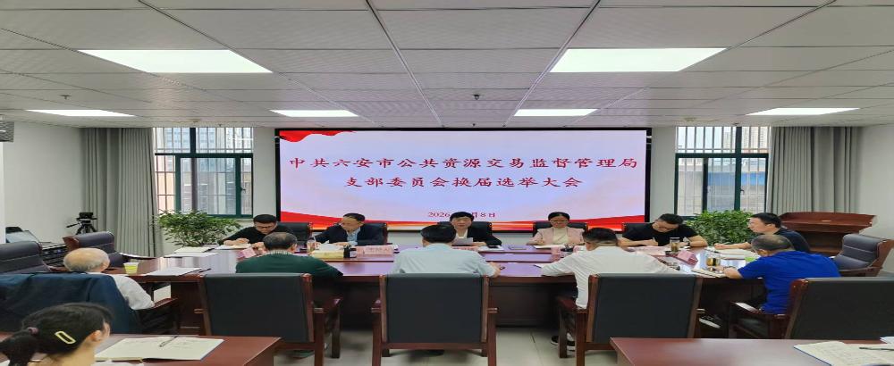 市公管局党支部顺利完成换届选举工作